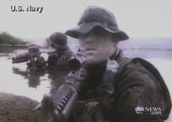 ▲미군 특수부대 네이비실<사진=abc뉴스 자료 영상 캡처>