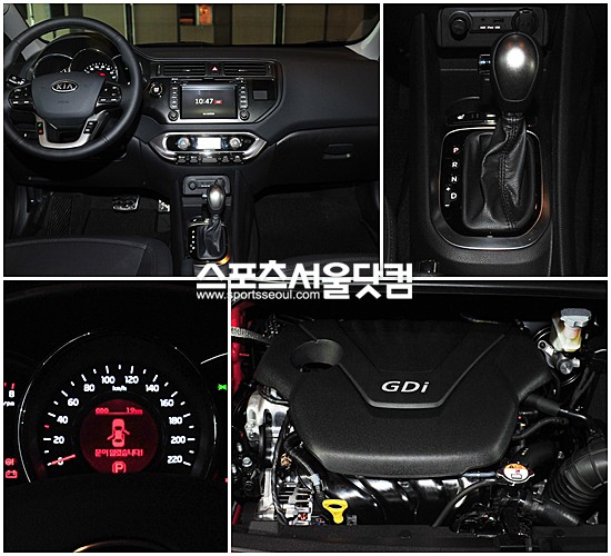 



▲ 기아자동차 신형 프라이드 내부 및 엔진 