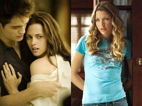 ▲로버트 패틴슨(왼쪽)이 연인 크리스틴 스튜어트를 두고 동료배우 사라 로머와 바람을폈다는 주장이 제기됐다. /사진=영화 스틸컷