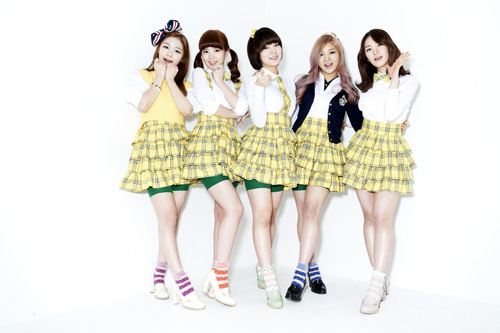 ▲5인조 걸그룹 씨리얼. 레니, 엔제이, 케미, 레디, 에피(왼쪽부터). /NAP엔터테인먼트 제공