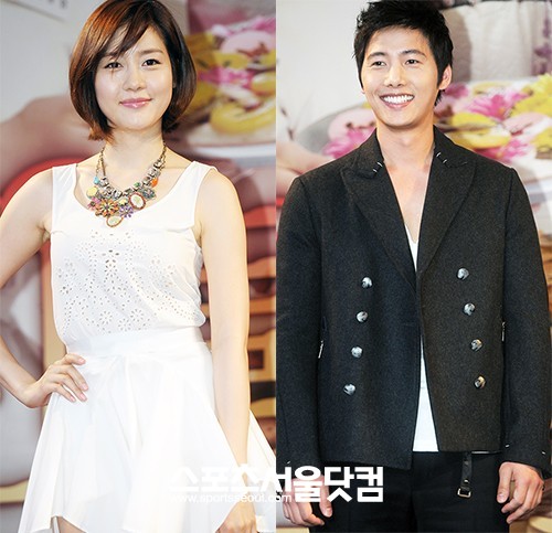 성유리(왼쪽)-이상우가 열애설에 휩싸였다. /더팩트DB