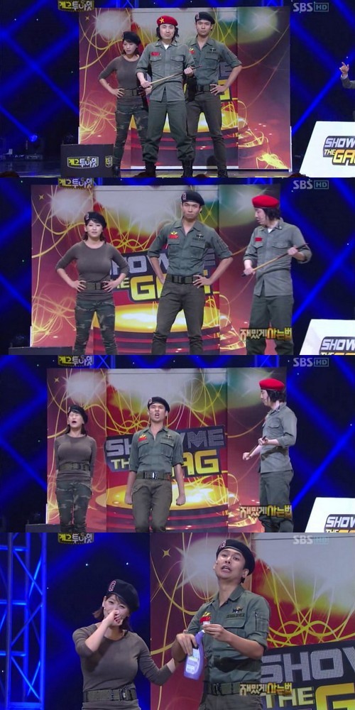 개그우먼 장슬기가 볼륨있는 몸매로 온라인 상에서 화제가 되고 있다./SBS '개그투나잇' 캡처