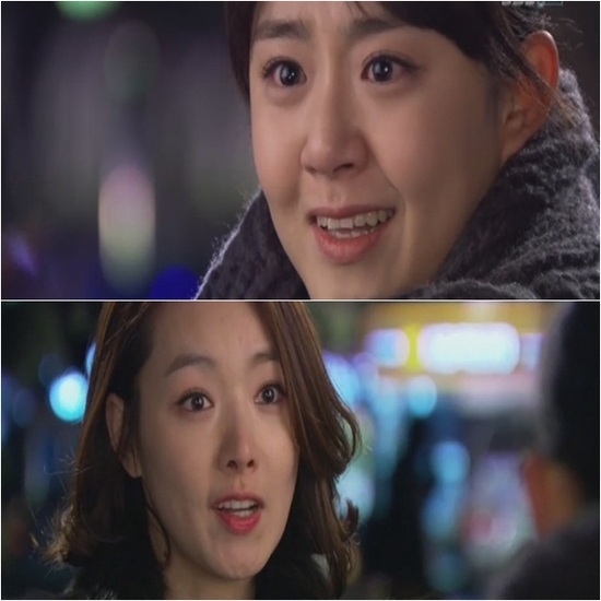 '청담동 앨리스' 문근영(위)과 소이현(아래)가 한치의 물러섬 없는 설전을 벌이고 있다. / SBS '청담동 앨리스' 방송화면