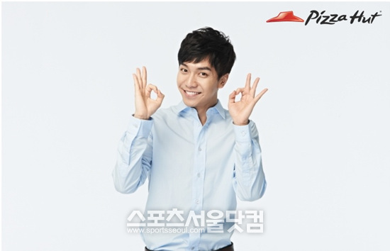 



이승기가 피자헛 모델로 4년 연속 활동하게 돼 관심을 모으고 있다./피자헛 제공