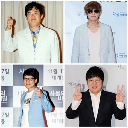 연예인이라는 직업 이외에도 새로운 사업을 성공으로 이끈 이경규, 토니안, 정형돈, 이상인(왼쪽 위부터 시계방향). / 더팩트 DB