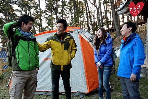 배우 차인표(왼쪽에서 두 번째)가 영화 '쉬리'의 송강호 역을 제안받았으나 거절했던 사연을 털어놨다./SBS 제공