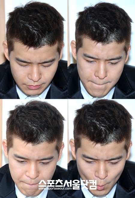 11일 오후 도봉구에 있는 서울북부지방법원 501호 법정에 나선 그룹 젝스키스의 멤버 강성훈./더팩트DB