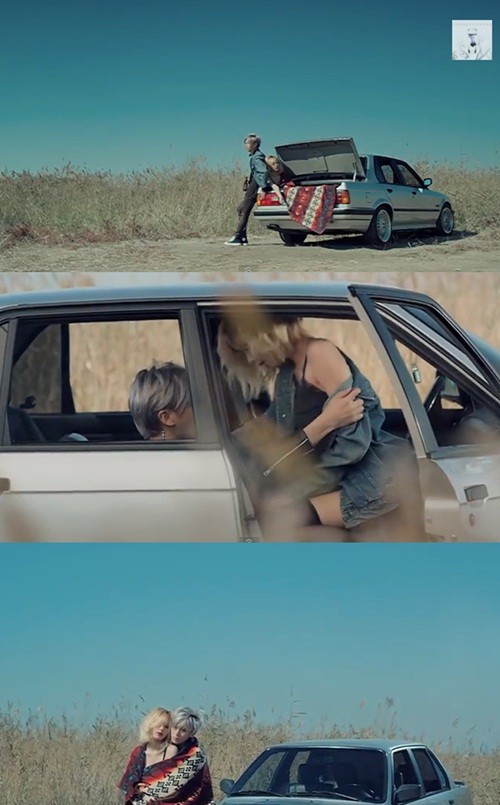 현아 장승현 주연 '내일은 없어' 뮤비 속 차량이 개코 차인 것으로 알려졌다. / 내일은없어 뮤비 화면 캡처