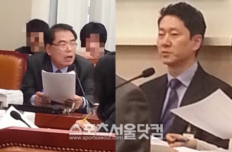 



6일 열린 여성가족위원회 국정감사에서 민주당 백재현 의원은 '팬 제작 이미지'를 자료로 제출해 롤의 선정성과 폭력성을 지적했다. 라이엇게임즈코리아 오진호 대표는 모든 질문에 