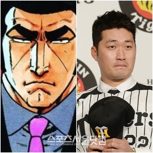 일본 스포츠 매체 스포츠호치는 26일 한신이 오승환(오른쪽)의 캐릭터로 '골고22' 출시를 고려하고 있다고 보도했다. / comicvine.com 캡처, 최용민 기자