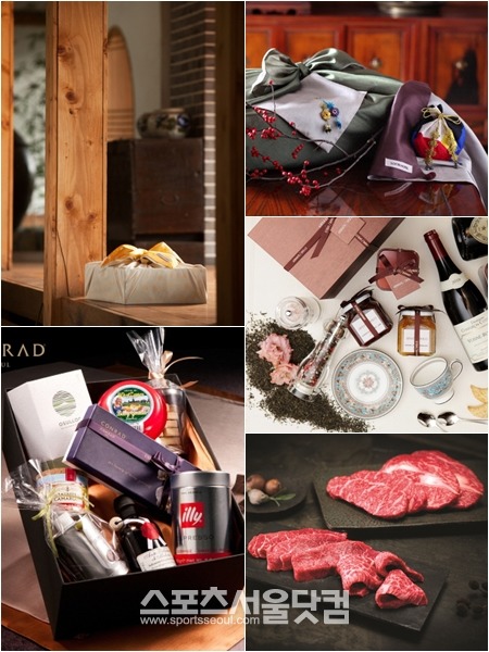 특급호텔들이 민족의 대명절 설을 앞두고 품격 있는 선물세트를 내놨다./ 임피리얼팰리스 제공