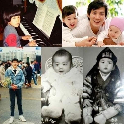 류진의 어린 시절 사진이 공개됐다. / 온라인 커뮤니티