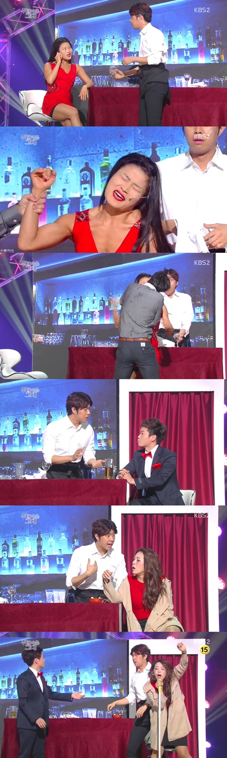 '개그콘서트-취해서 온 그대'가 16일 방송에서 처음 공개됐다. /KBS2 '개그콘서트' 방송 캡처