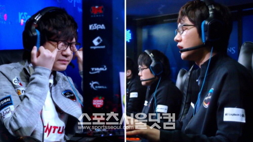 CJ 엔투스 프로스트의 서포터 '매드라이프' 홍민기. CJ 엔투스 프로스트는 26일 용산 e스포츠상설경기장에서 열리는 '롤챔스'에서 삼성 갤럭시 오존과 경기를 펼친다./용산=김연정 기자