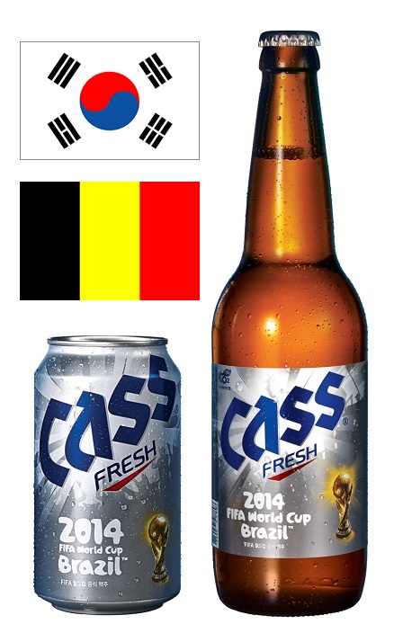 '애국 응원'을 할 것인가, '자본 응원'을 할 것인가. 27일 오전 5시(한국 시각)에 펼쳐지는 2014 브라질 월드컵 조별예선 H조 한국과 벨기에전이 이틀 앞으로 다가온 가운데 최근 주류업계에서 벨기에 맥주 회사 AB인베브에 인수된 오비맥주가 어느 나라를 응원해야 할지 고민에 빠졌다는 우스갯소리가 나돌고 있다.