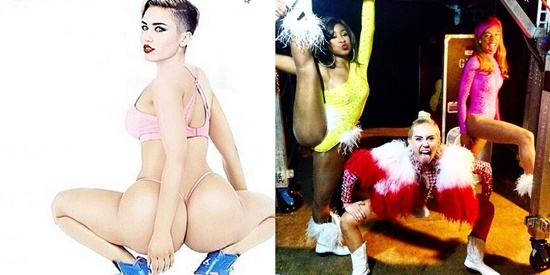 마일리 사이러스의 자유로운 매력이 묻어나는 셀카./마일리 사이러스 인스타그램