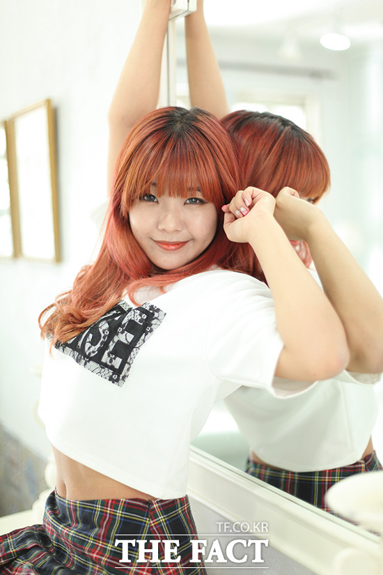 신인 모델 예희가 지난달 말 보리스튜디오에서 '큐티섹시'한 매력을 뽐냈다./김동선 작가