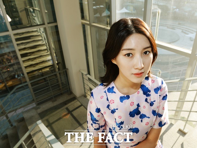 '순정' 위해 10kg 찌운 사연. 주다영은 '순정'에서 길자 역을 위해 몸무게를 10kg이나 조절했다. /이덕인 기자