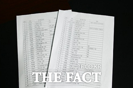 <더팩트>가 새롭게 입수한 브이소사이어티 회원 추가 명단./ 이효균 기자