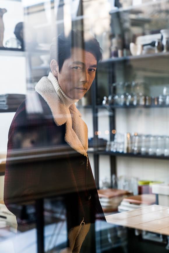 배우 정우성은 '더킹'의 천만관객 돌파 공약을 묻자 