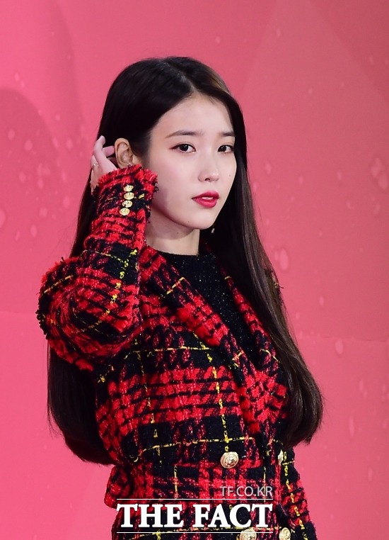 가수 아이유. 아이유는 여론조사기관 한국갤럽이 19일 발표한 '올해를 빛낸 가수' 설문조사 결과에서 1위에 올랐다. /임세준 기자