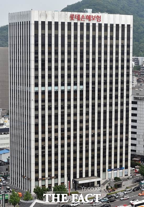 반면 롯데손해보험은 전반적 평가지표에서 낮은 성적을 기록하며 최하위인 14위를 기록했다. /더팩트 DB