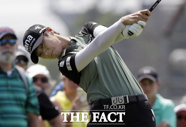 이날 대회에서 시즌 세 번째 우승을 차지한 박성현은 9개월 만에 세계랭킹 1위 복귀를 예약했다. /인디애나폴리스(미국)=AP.뉴시스