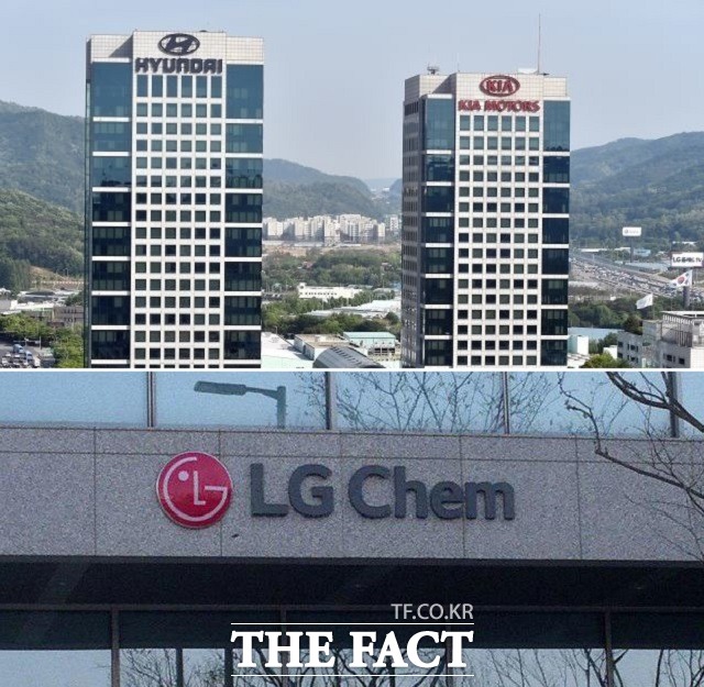 현대기아차와 LG화학이 전략 협업 기회를 모색하기 위해 전기차와 배터리 분야 국내외 유망 스타트업 발굴에 나선다. /더팩트 DB
