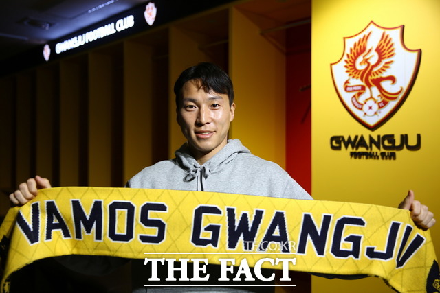 광주FC는 24일 부산아이파크에서 맹활약한 우측면 수비수 박준강(29)을 자유계약으로 영입했다고 밝혔다./광주FC 제공