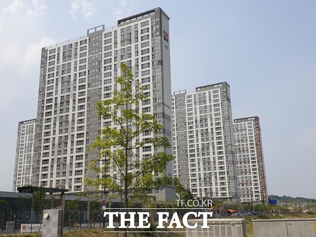 청주 오송의 한 아파트 단지. / 더팩트 DB