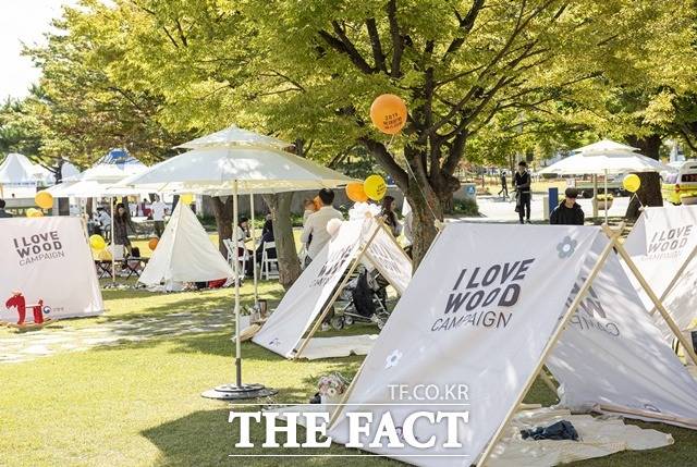 2019년 열린 목재문화축제 모습 / 산림청 제공