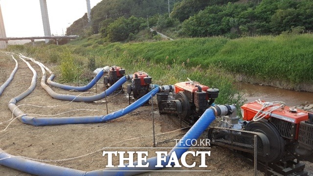 최근 6개월 충남 도내 강수량은 183.7㎜로 평년 289.6㎜의 63% 수준을 유지했다. / 충남도 제공