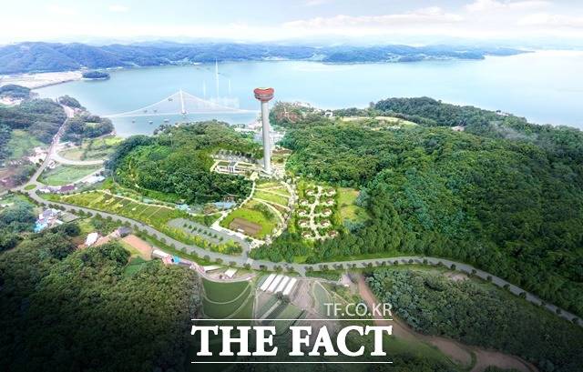 예당호 착한농촌체험세상 조성사업 조감도. / 예산군 제공