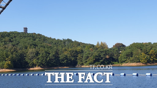 청남대 부근 대청호 / 대전=최영규 기자