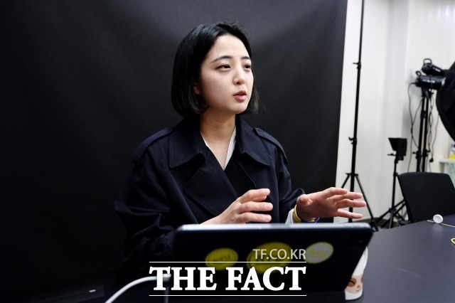 류호정 정의당 국회의원(비례대표)이 '폼나게' 발언으로 야권의 반발을 사고 있는 이상민 행정안전부 장관을 파면시킬 것을 요구했다. /더팩트 DB