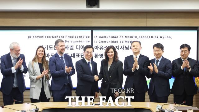 Dong-yeon Kim meets with Isabel Diaz Ayuso, Governor of Madrid, Spain… Discussion of cooperation in investment, startups, etc. – Nationwide > Article