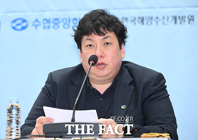 최덕환 한국풍력산업협회 대외협력실장은 사업자들도 어떠한 법적 절차를 따라 사업을 진행해 왔다며 기존 사업자 재평가론에 반대 입장을 분명히 했다. /국회=박헌우 기자