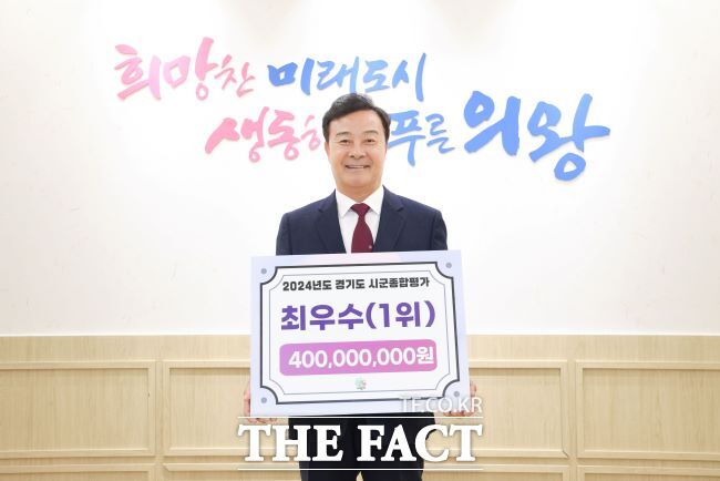 의왕시는 ‘2024년 경기도 시·군 종합평가’에서 1위 최우수 지자체로 선정됐다./의왕시