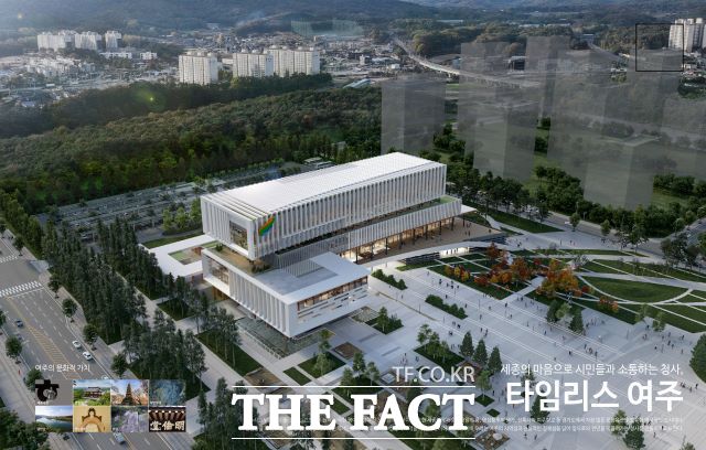 경기 여주시는 지난 지난 26일 여주시 신청사 건립을 위한 설계 공모 심사를 마치고 29일 설계 공모 당선작을 발표했다./여주시