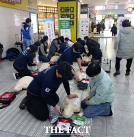  광주 서구, 찾아가는 심폐소생술 홍보 캠페인 벌여