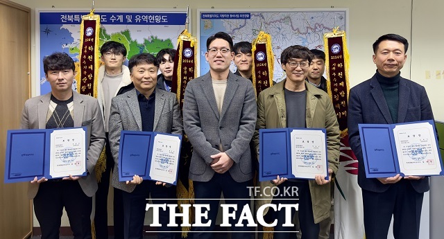 익산시가 전북도 주관 지방하천 제방정비 평가에서 최우수기관으로 선정됐다고 18일 밝혔다./익산시