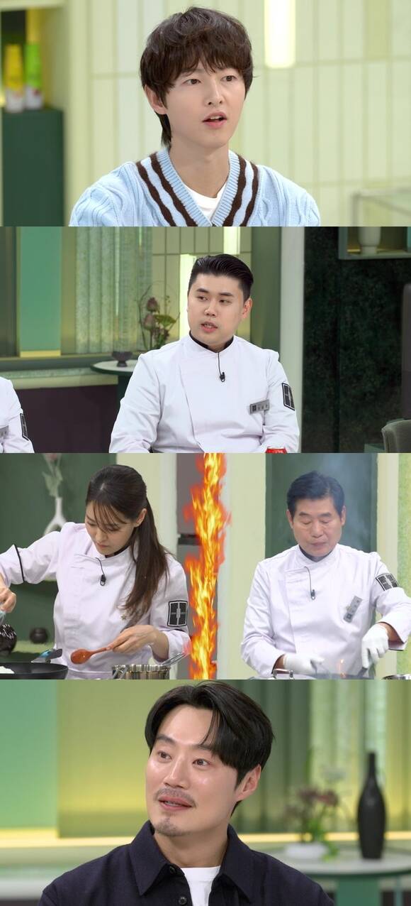 배우 송중기와 이희준이 오는 29일 방송하는 JTBC 예능 프로그램 냉장고를 부탁해에 출연한다. /JTBC