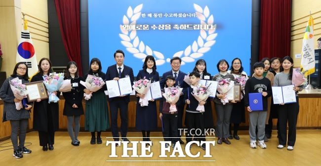 2024 광명시 독서마라톤 대회 우수자 시상식 모습 /광명시