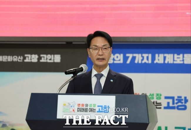 심덕섭 고창군수가 2025년을 고창 백년대계의 화룡점정이 될 수 있는 해로 만들겠다는 포부를 전했다./고창군