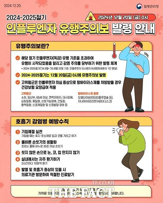 호흡기감염병 예방수칙 홍보 포스터. /전주시보건소