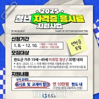  완도군, 청년 구직자 대상 자격증 응시료 지원