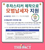  서산시, 모범납세자에 공영주차장 이용료 50% 감면