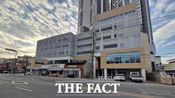 온양원도심 문화복합시설 전경. /아산시