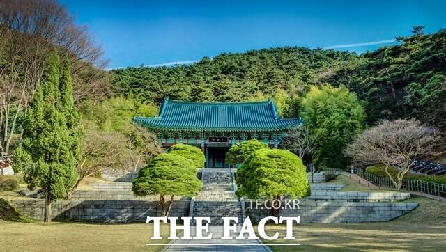 2025~2026 한국관광 100선에 선정된 충남도 아산 현충사. /충남도