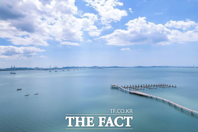 시화호와 경관 브리지 모습 /시흥시